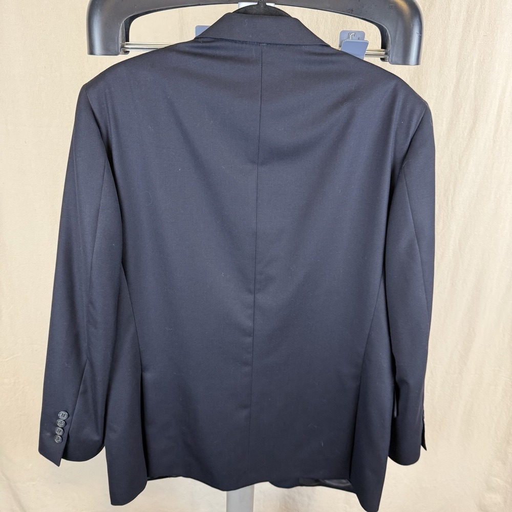 Joseph Abboud Collection Men's Wool Blazer/Jacket‎ Navy Blue • 40 S - Picture 2 of 5